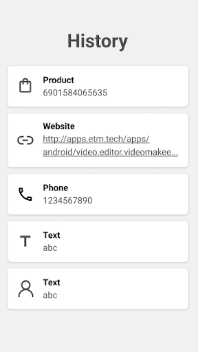QR Code  Barcode Scanner app