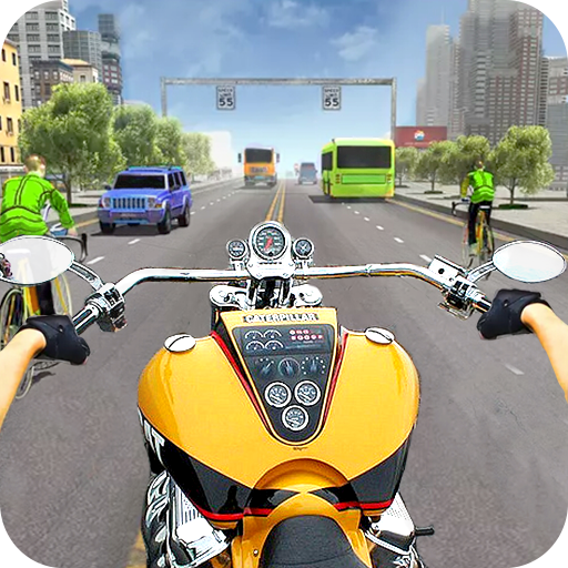 Motorcycle Traffic 3D  Icon
