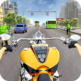 Motorcycle Traffic 3D icon