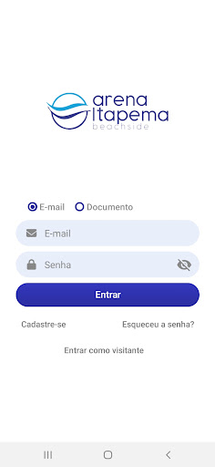 Android application Arena Beachside screenshort