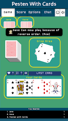Pesten With Cards Same Room Mu - Screenshot 2