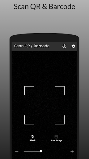 Simple QR and Barcode Scanner Screen 3