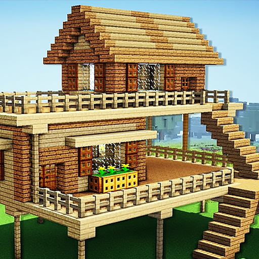 Survival House In Minecraft  Casas minecraft, Casa de minecraft,  Arquitectura minecraft