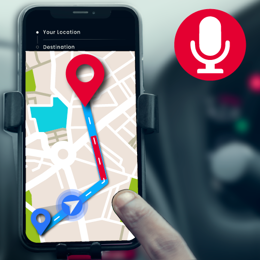 Voice GPS Navigation & Maps logo