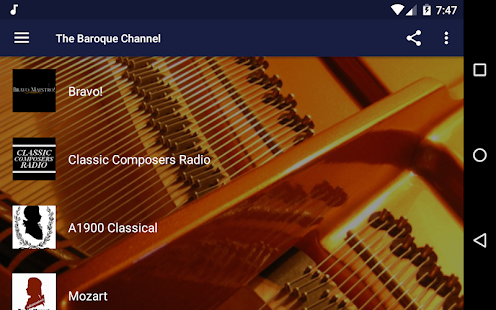 The Baroque Channel - Live Classical Radios Screenshot