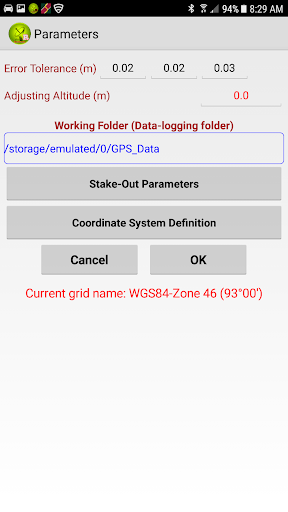 SQ-GNSS Rover (English Version Screen 3