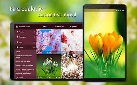 Captura 5 Fondos de pantalla primavera android