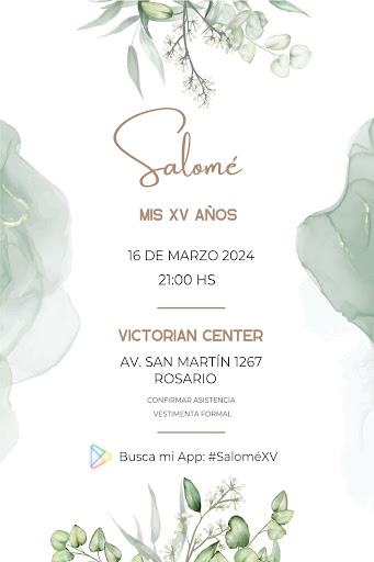 Android application #SalomeXV screenshort