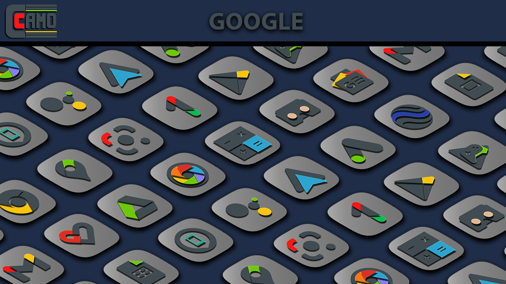 Camo Light Icon Pack banner