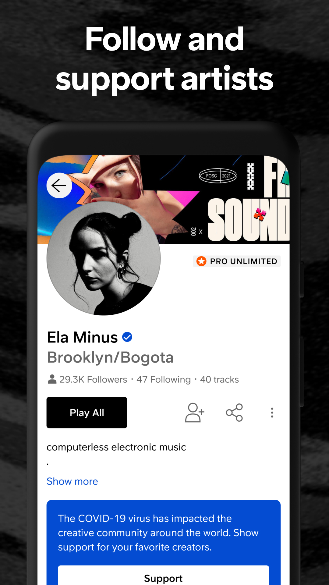 SoundCloud: Play Music & Songs 