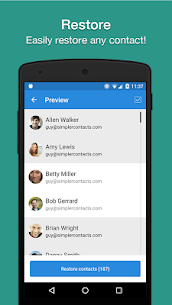 Easy Contacts Backup & Restore MOD APK (премиум разблокирован) 5