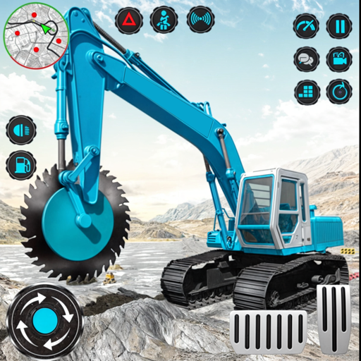 Heavy Excavator Rock Mining MOD APK screenshot