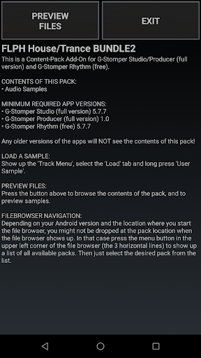 Screenshot of G-Stomper House/Trance Bundle2