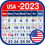 US Calendar 2023 - Countdown icon