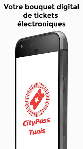 Android application CityPass Tunis screenshort