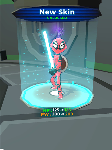 Screenshot of Supreme Saberman: Stickman
