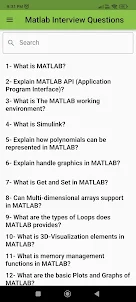 MatLab Interview Question