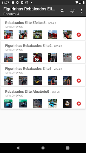 Figurinhas Rebaixados Elite Brasil Beta-WAStick