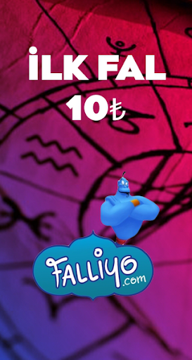 Android application Falliyo gerçek ve online fal screenshort