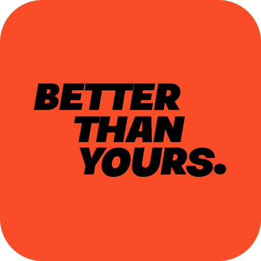 BETTER THAN YOURS. 베러댄유어스 logo