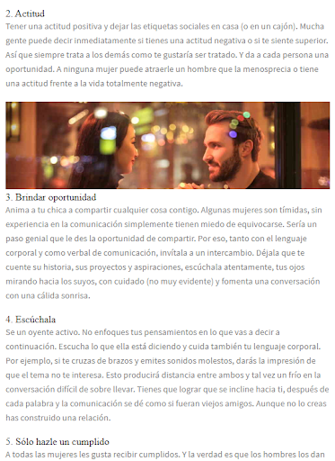 Como Conquistar a una Mujer