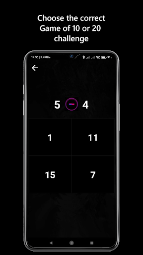 Subtraction Challenge Screen 2