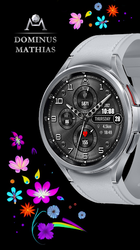 DM | 048 Hybrid Watch Face Screen 2