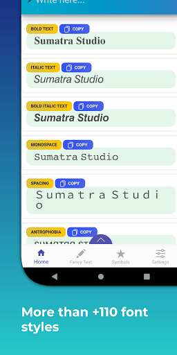 Fancy Text Generator Screen 3