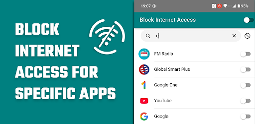 NoNet: Block Internet for Apps