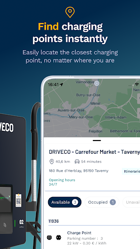 DRIVECO - EV charging Screen 3