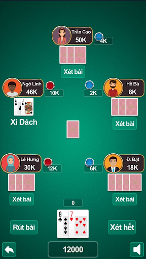 Android application Xì dách - Xì bàng 2024 screenshort