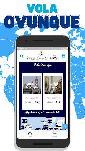 Viaggi Senza Cash Screen 3