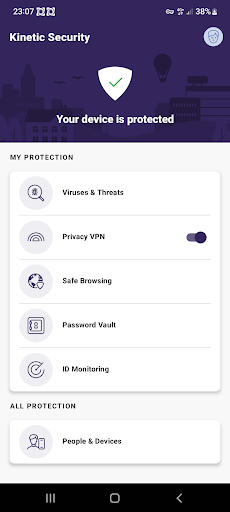 Kinetic Secure Screen 2