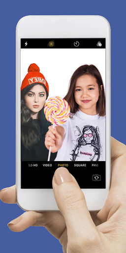 Селфи с Марией ОМГ фоторедактор