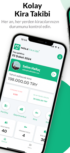 Android application Mülk Takibi screenshort