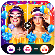 Birthday Video Maker with Song and Name 2020