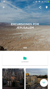 Captura 4 Jerusalén Guía de viaje en esp android