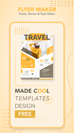 Android application Flyer - Poster maker app screenshort