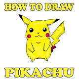 How to Draw Pikachu icon
