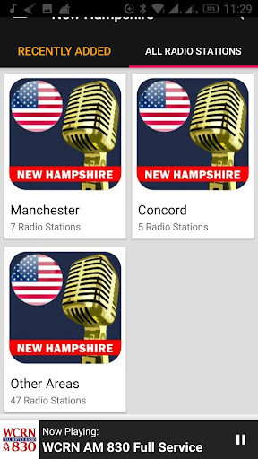 New Hampshire Radio Stations Screen 3