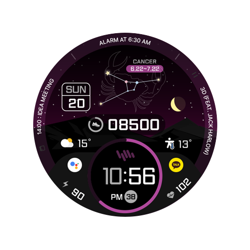 SamWatch Fantasy B Active 2 logo