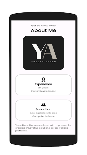 Yosophs Flutterfolio