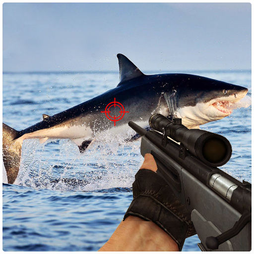 Real Whale Shark Hunting Games  Icon