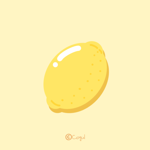 카카오톡 테마 - 구미구미젤리_레몬옐로 (카톡테마) logo