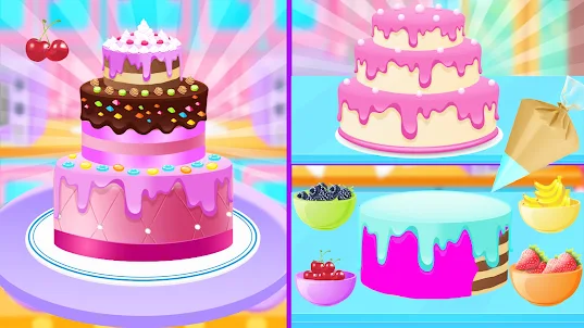 Sweet Cream Cake Maker Games