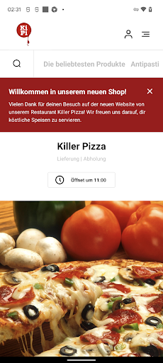 Android application Killer Pizza screenshort