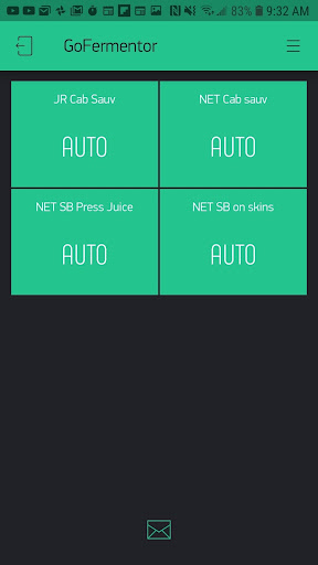 Android application GoFermentor screenshort
