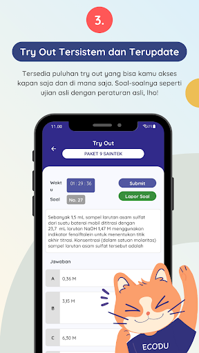 ECODU - Aplikasi Bimbel Online Screen 3