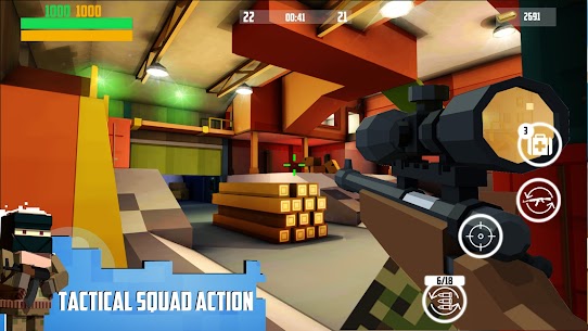 Download Block Gun 3D: FPS Shooter PvP MOD APK (Unlimited Money, Unlocked) Hack Android/iOS 4