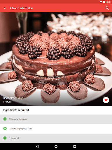 Screenshot of Russian food recipes